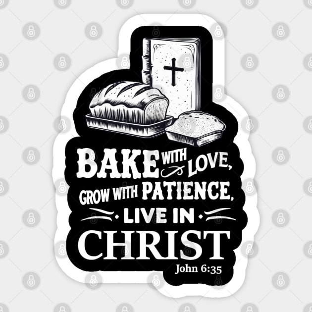 Bake With Love Sticker by faithfamilyhomedesigns